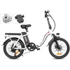Elektrinis dviratis Samebike CY20, 20", 350W, 12Ah, baltas