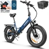 Elektrinis dviratis Samebike LOTDM200, 20", 750W, 13Ah, mėlynas