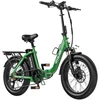 Elektrinis dviratis Vitilan U3, 20", 750W, 13Ah, žalias