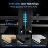 Lazerinės graviravimo/pjovimo staklės Longer Ray5 20W su priedais