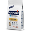 None ADVANCE DOG MINI ADULT SESITIVE 1,5 KG - visavertis maistas mažų veislių suaugusiems šunims su jautria virškinimo sistema