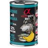 ALPHA SPIRIT WET Sardinės su bananais - šlapias šunų maistas - 400g