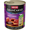 Animonda Grancarno adult 800g suaugusių šunų konservai su jautiena ir ėriena