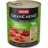 Animonda Grancarno adult 800g suaugusių šunų konservai su jautiena ir ančių širdelėmis MR