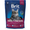Sausas ėdalas suaugusioms katėms BRIT PREMIUM su vištiena, 300g