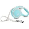 Flexi New Comfort S pavadėlis šunims iki 15kg juostinis 5m žydros spalvos