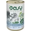 Šunų maistas - Oasy One Protein Puppy &amp; Junior Medium/Large ėriena Wet 400g