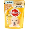 Konservas jauniems šunims Pedigree, su vištiena, 100 gr