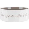 TRIXIE Pet's Home Dubenėlis, keramika, 0.3 l, ø 12 cm, cream-smėlio