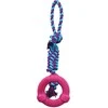 Trixie Žiedas su virve 'Denta Fun', 12 cm / 41 cm
