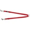 Trixie Pavadis premium dviems šunims XS-M 40-70cm/15mm raudonas