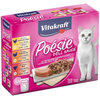 Vitakraft Chovex Sro VITAKRAFT POESIE DELICE multipack, kačių konservuotas pašaras su mėsa, 6x85g, maišelyje