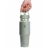 Gertuvė „Hydro Flask“ plataus kamščio, lankstaus šiaudelio dangtelio ir agavos skonio kelioninis butelis, 946 ml