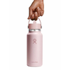 „Hydro Flask“ termosas su plačiu, lanksčiu šiaudiniu dangteliu „Trillium“ 0,946 l