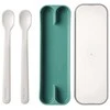 Rosti Mepal 2 maitinimo šaukštai Mio Deep Turquoise 108032012400