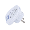 Blue Mėlyna TRAVEL Mėlynas PRZEJŚCIÓWKA ADAPTER UNIWERSALNA ŚWIAT -> SHUCKO