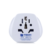 Blue Mėlyna TRAVEL Mėlynas PRZEJŚCIÓWKA ADAPTER UNIWERSALNA ŚWIAT -> SHUCKO