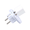 Blue Mėlyna TRAVEL Mėlynas PRZEJŚCIÓWKA ADAPTER UNIWERSALNA ŚWIAT -> SHUCKO