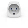 Blue Mėlyna TRAVEL Mėlynas PRZEJŚCIÓWKA ADAPTER SHUCKO -> UK