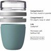 Rosti Mepal Mėlyna Lunchpot Ellipse mini 420 ml Mepal - nordic mėlynas-universalus