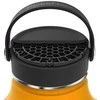Gertuvė Hydro Flask Standard Mouth Flex šiaudelio formos vandens buteliukas, 700 ml – Juodas