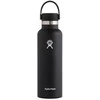 Hydro Flask termo gertuvė su standartiniu Mouth lanksčiu dangteliu, 620 ml – Juodas