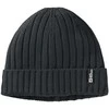 JackWolfskin Žieminė kepurė Jack Wolfskin Rib Knit | juoda