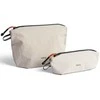 Cometic „Bellroy Lite Pouch Duo“ – dviejų kelionių organizatorių rinkinys (18 cm x 27 cm x 1,5 cm ir 8 cm x 23 cm x 6 cm) (pelenų spalvos)