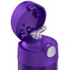 Thermos vaikams su šiaudeliu 0,35 L, rožinis