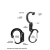 „Gear Aid“ „GearAid Heroclip Medium“ plieno laikiklis