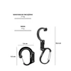 „Gear Aid“ „GearAid Heroclip Medium“ plieno laikiklis