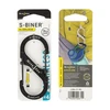 Nite Ize S- Biner SlideLock # 4 juodas nerūdijantis plienas (LSB4-01-R3)