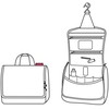 Reisenthel Toiletbag Kosmetinė, taškeliai balti, 3l
