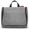 Reisenthel kosmetyczka toiletbag XL twist sidabrinis