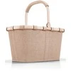 Koszyk na zakupy plażę Reisenthel Carrybag - frame twist coffee-universalus