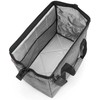 Kelioninis Reisenthel Allrounder L kelioninė rankinė, 30l, poliesteris, Twist Sidabrinis