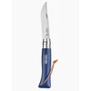 Opinel France Peilis su diržėliu Opinel Colorama 08 Inox Grab mėlynas, su dėklu