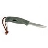 Carruzzo Morakniv "Light My Fire FireKnife" žalios spalvos peilis su akmenukais