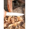 Carruzzo Morakniv "Light My Fire FireKnife" žalios spalvos peilis su akmenukais