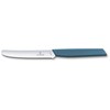 Stalo peilis Victorinox Swiss Modern 6.9006.11W41, mėlynas, dantytas, 11cm
