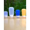 Humangear Silikoninė kelioninė buteliukų rinkinys 74ml, spalvotas