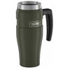 Thermos termokubilas su rankena, 470ml, armijos žalias