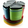 GSI Outdoors Naczynia Infinity 4 asmenų kompaktiški stalai (75420)