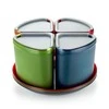 GSI Outdoors Naczynia Infinity 4 asmenų kompaktiški stalai (75420)