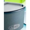 GSI Outdoors Naczynia Infinity 4 asmenų kompaktiški stalai (75420)