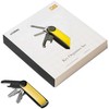 Rinkinys Orbitkey - organizer do kluczy Active Key + Multitool V2 - juodas-universalus