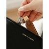 Skórzane etui organizer na klucze Orbitkey 2.0 Leather - juodas/juodas-universalus