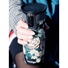 Termo puodelis Contigo West Loop 2.0 470 ml „Glamour Gėlės – Juodas”