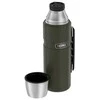 Thermos TERMOSAS 1,2 l termosas su puodelio laikikliu - armijos žalias