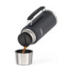 Thermos Termosas Termos Icon gėrimų butelis 1,2 l, granito spalvos